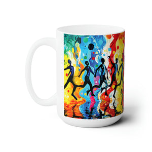Rainbow reflection Ceramic Mug 15oz