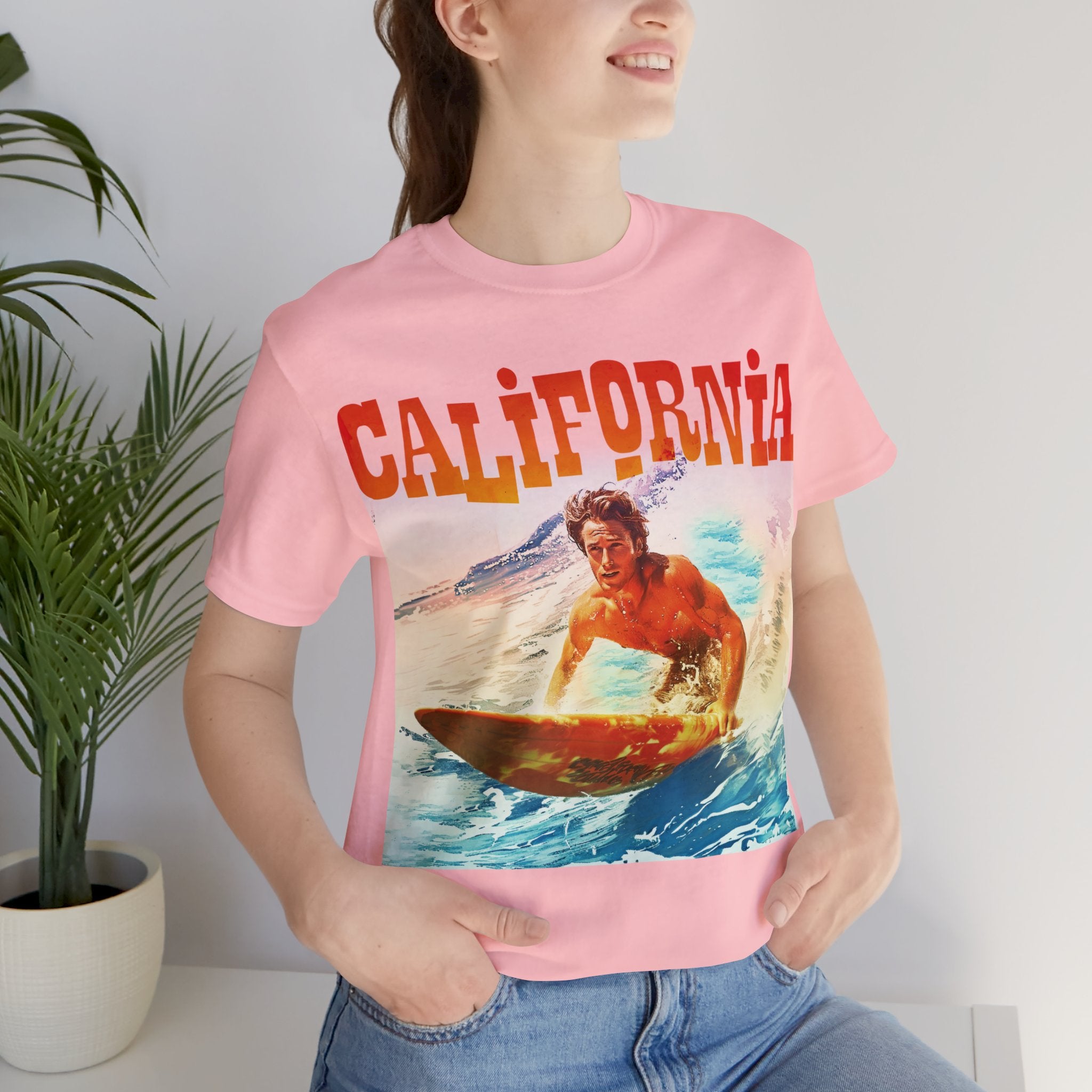 California surfer Unisex Jersey Short Sleeve Tee