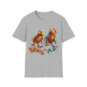Skate or Fly Unisex Soft style T-Shirt