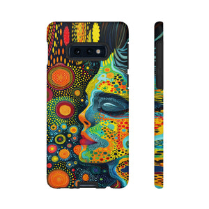 Phone Case, whimsical colorful design, Artistic design, Tough Case, Colorful whimsical fantasy design, iPhone 15, 14, 13, 12, 11, Samsung, Pixel