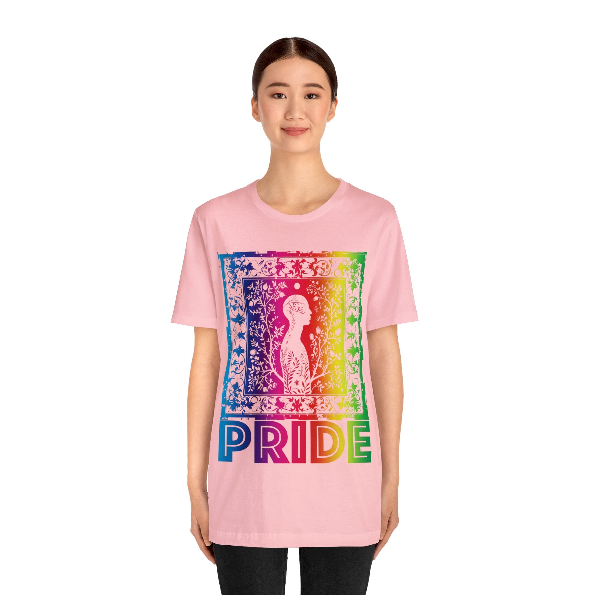 Pride Silhouette in 4 colors Unisex Jersey Short Sleeve Tee