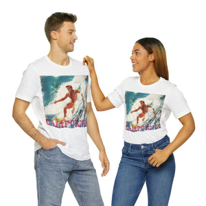 Ride the wave California Unisex Jersey Short Sleeve Tee