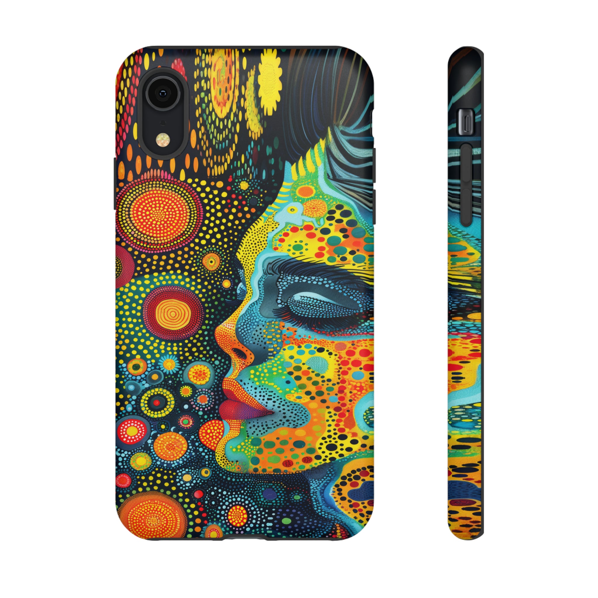 Phone Case, whimsical colorful design, Artistic design, Tough Case, Colorful whimsical fantasy design, iPhone 15, 14, 13, 12, 11, Samsung, Pixel