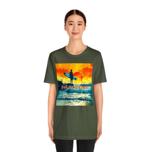 Sol Searcher sunset Unisex Jersey Short Sleeve Tee