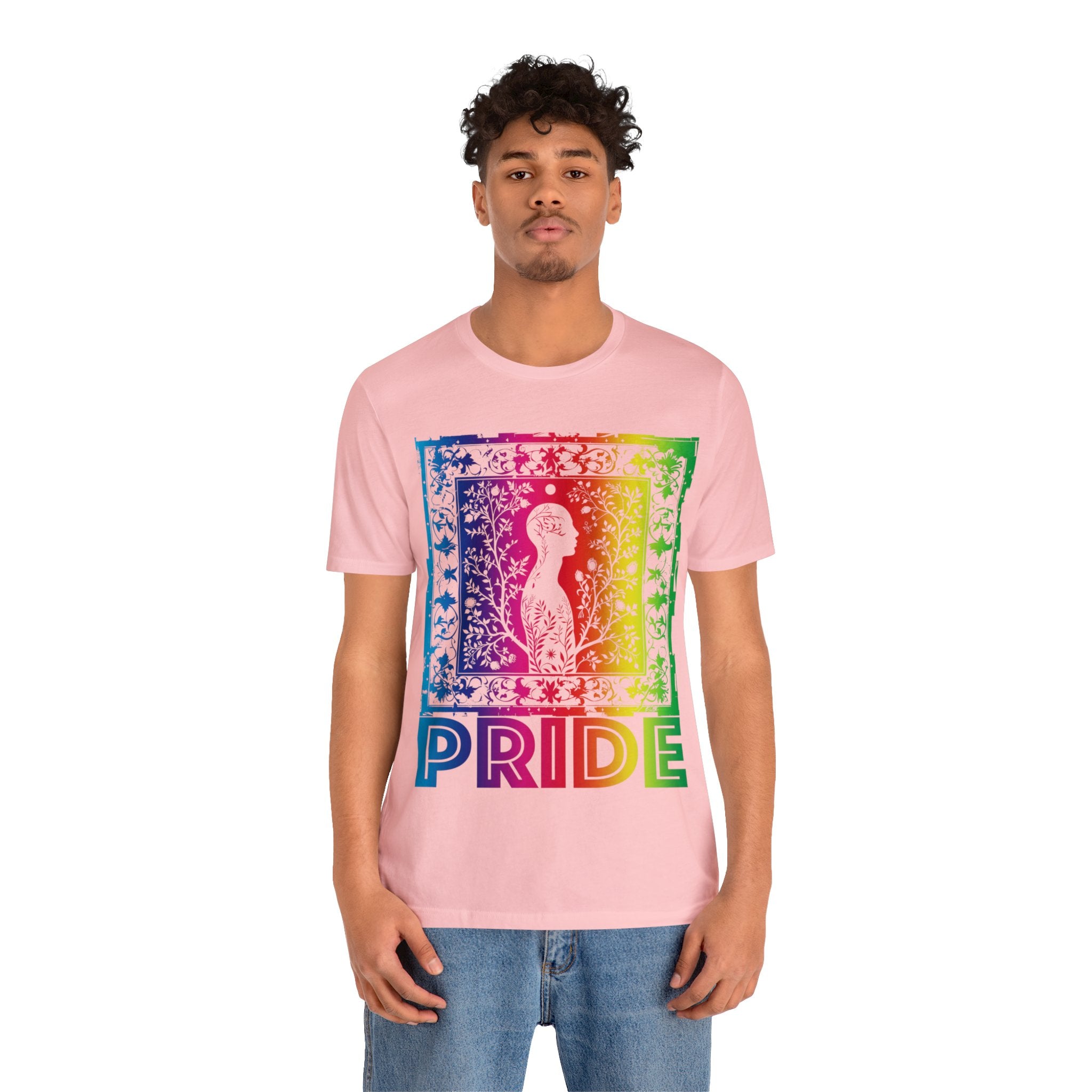 Pride Silhouette in 4 colors Unisex Jersey Short Sleeve Tee