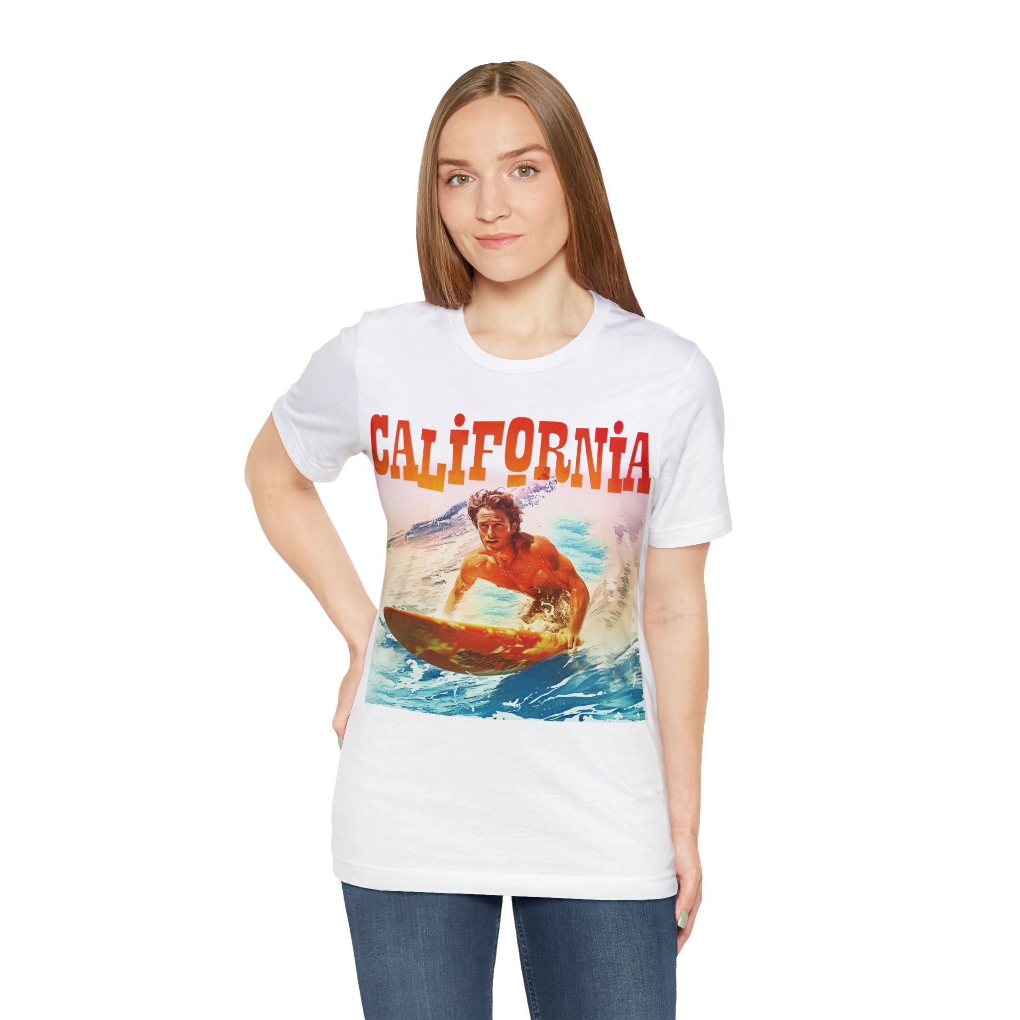 California surfer Unisex Jersey Short Sleeve Tee