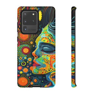 Phone Case, whimsical colorful design, Artistic design, Tough Case, Colorful whimsical fantasy design, iPhone 15, 14, 13, 12, 11, Samsung, Pixel