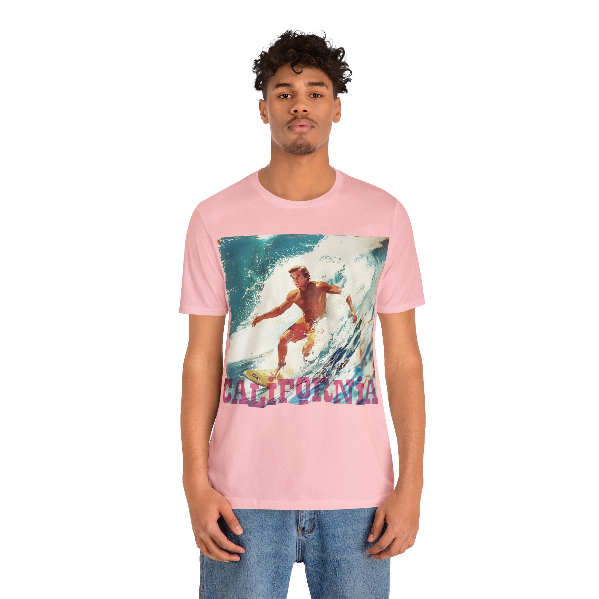 Ride the wave California Unisex Jersey Short Sleeve Tee