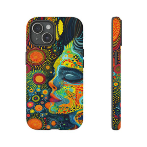 Phone Case, whimsical colorful design, Artistic design, Tough Case, Colorful whimsical fantasy design, iPhone 15, 14, 13, 12, 11, Samsung, Pixel