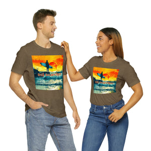 Sol Searcher sunset Unisex Jersey Short Sleeve Tee