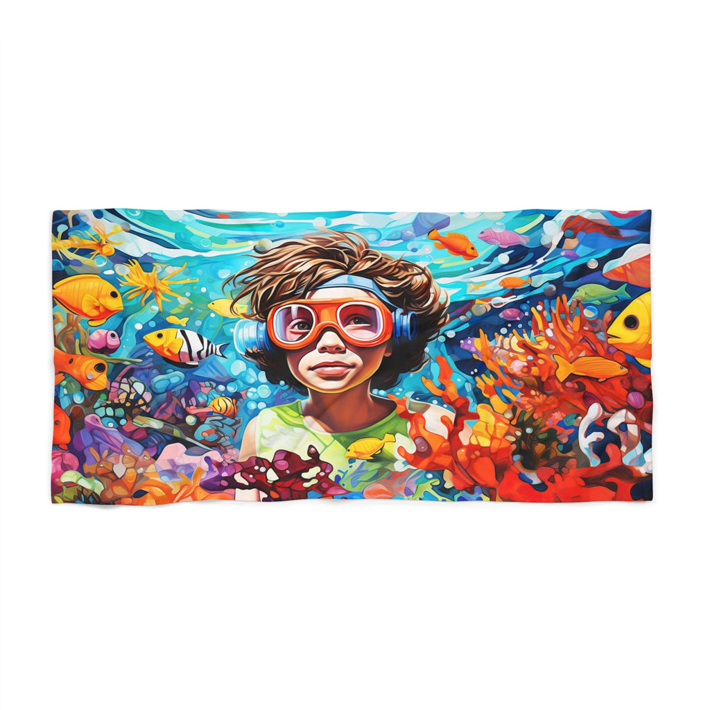 Tropical Reef Beach Towel