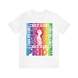 Pride Silhouette in 4 colors Unisex Jersey Short Sleeve Tee