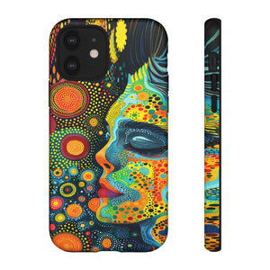 Phone Case, whimsical colorful design, Artistic design, Tough Case, Colorful whimsical fantasy design, iPhone 15, 14, 13, 12, 11, Samsung, Pixel