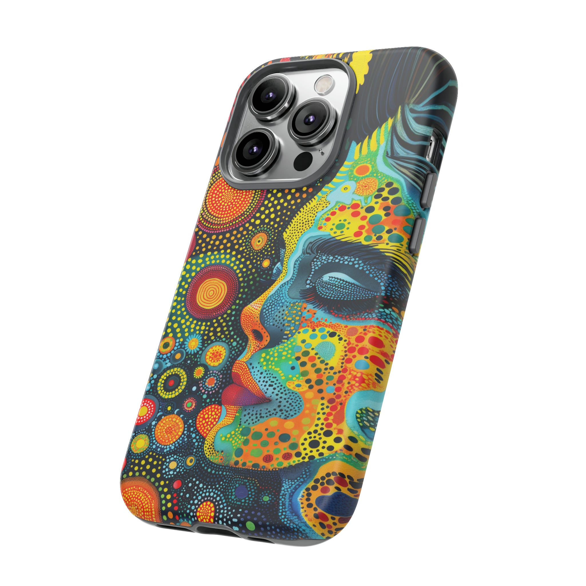 Phone Case, whimsical colorful design, Artistic design, Tough Case, Colorful whimsical fantasy design, iPhone 15, 14, 13, 12, 11, Samsung, Pixel