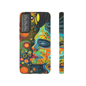 Phone Case, whimsical colorful design, Artistic design, Tough Case, Colorful whimsical fantasy design, iPhone 15, 14, 13, 12, 11, Samsung, Pixel