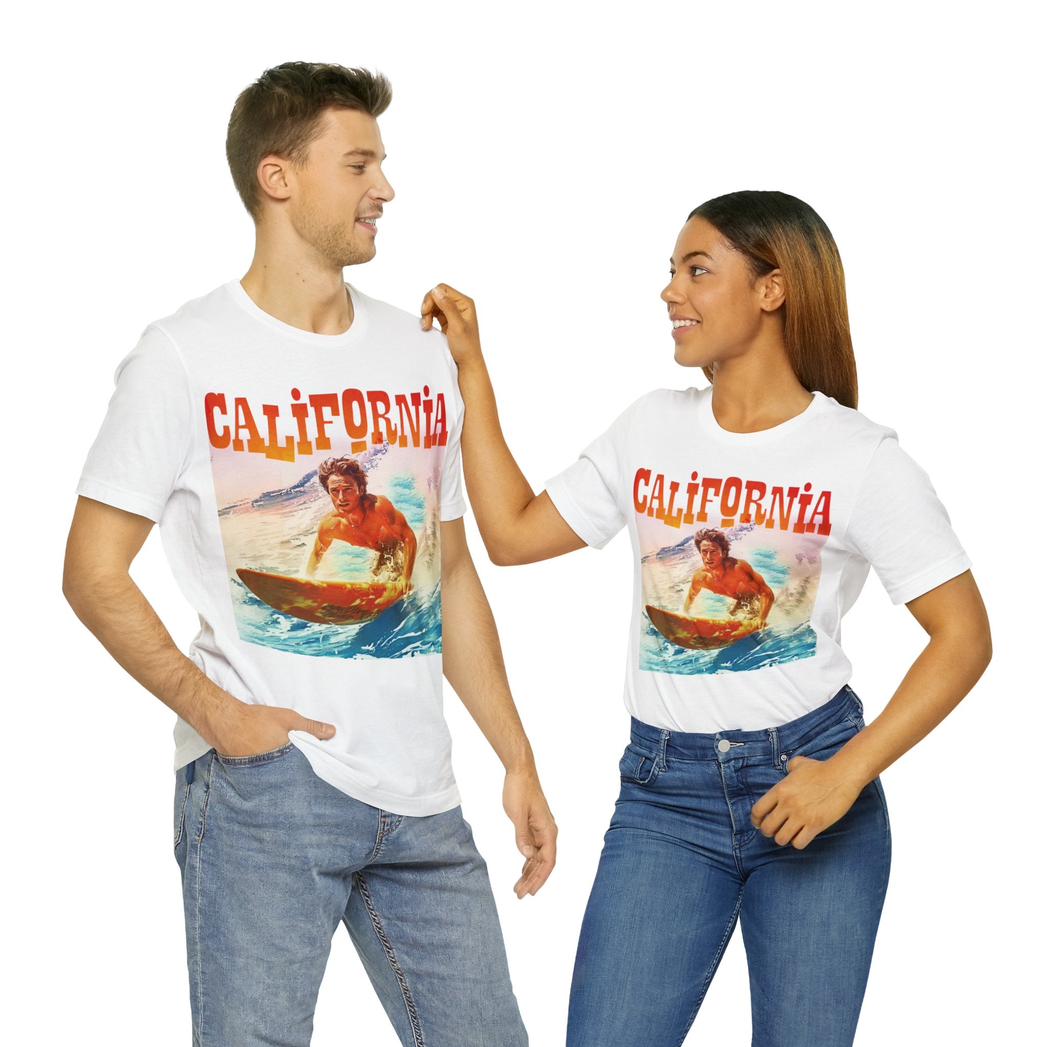 California surfer Unisex Jersey Short Sleeve Tee