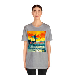 Sol Searcher sunset Unisex Jersey Short Sleeve Tee