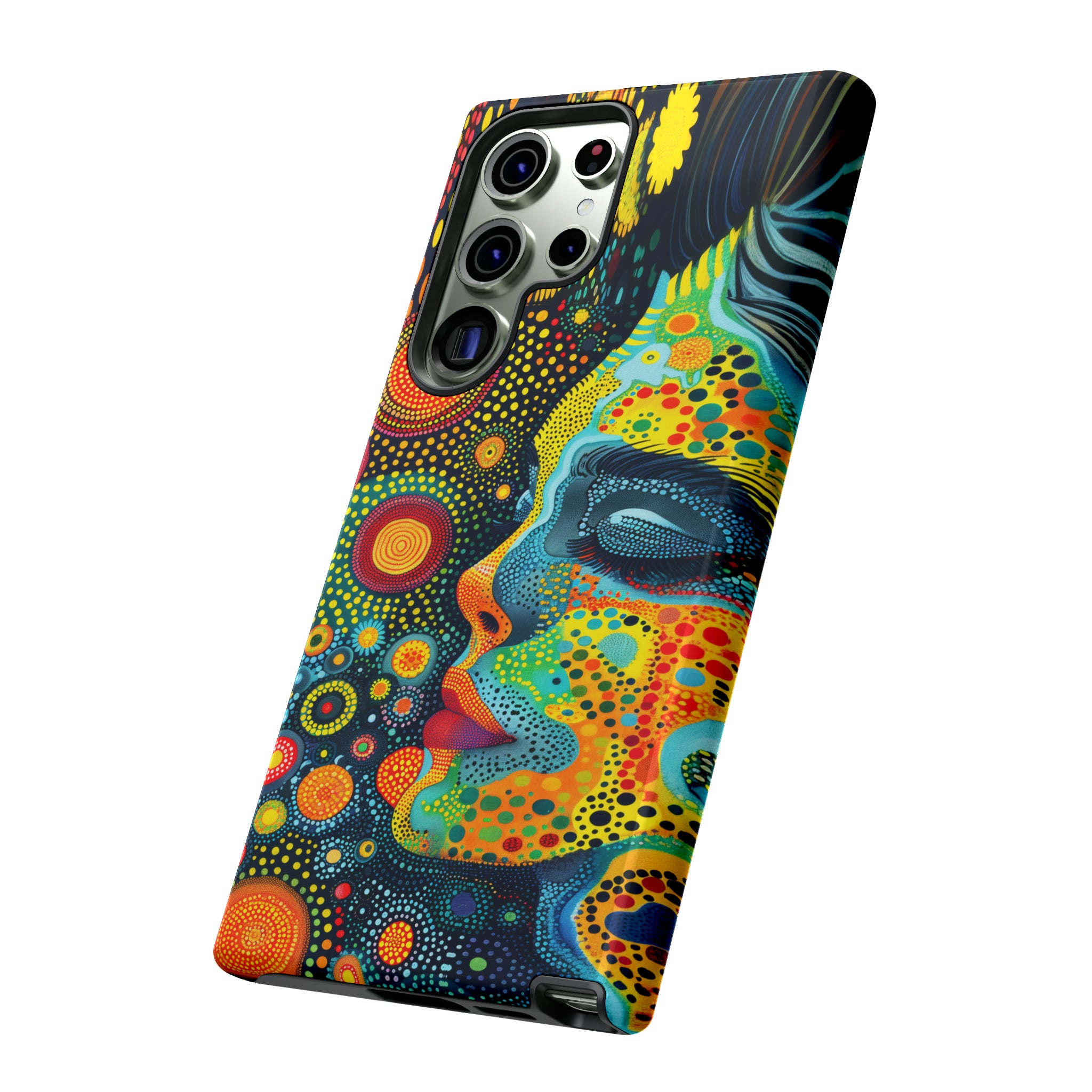 Phone Case, whimsical colorful design, Artistic design, Tough Case, Colorful whimsical fantasy design, iPhone 15, 14, 13, 12, 11, Samsung, Pixel