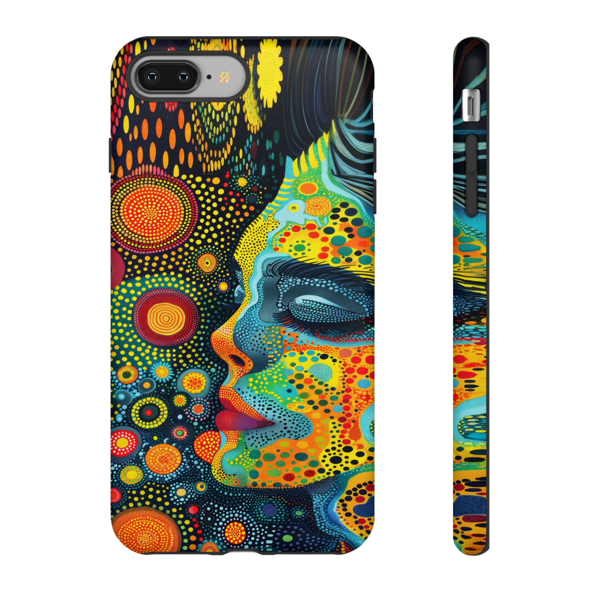 Phone Case, whimsical colorful design, Artistic design, Tough Case, Colorful whimsical fantasy design, iPhone 15, 14, 13, 12, 11, Samsung, Pixel