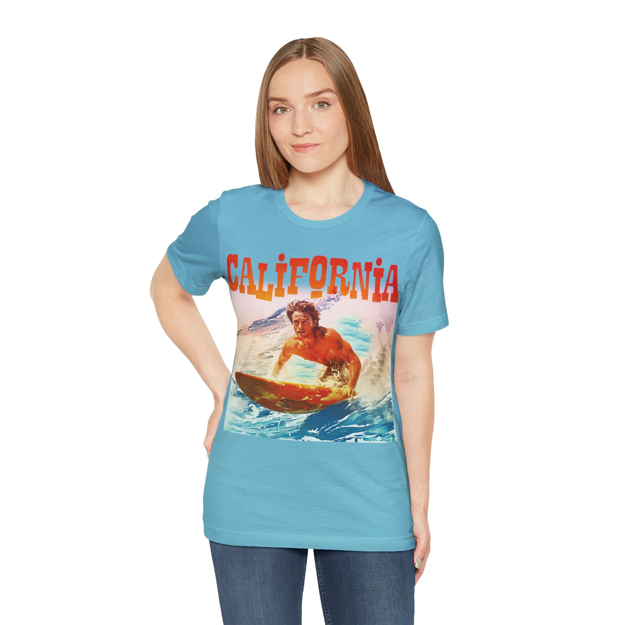 California surfer Unisex Jersey Short Sleeve Tee