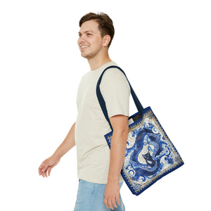 Serpent cat Tote Bag