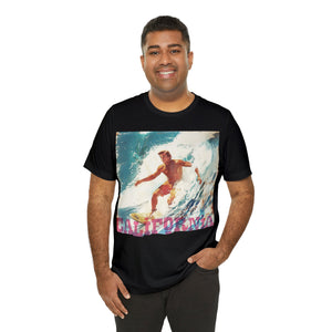 Ride the wave California Unisex Jersey Short Sleeve Tee