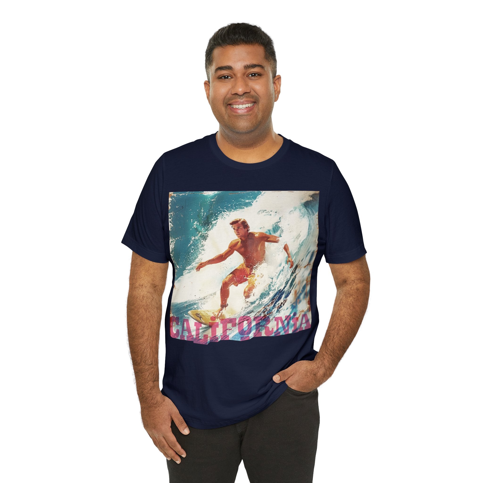 Ride the wave California Unisex Jersey Short Sleeve Tee