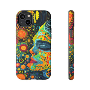 Phone Case, whimsical colorful design, Artistic design, Tough Case, Colorful whimsical fantasy design, iPhone 15, 14, 13, 12, 11, Samsung, Pixel