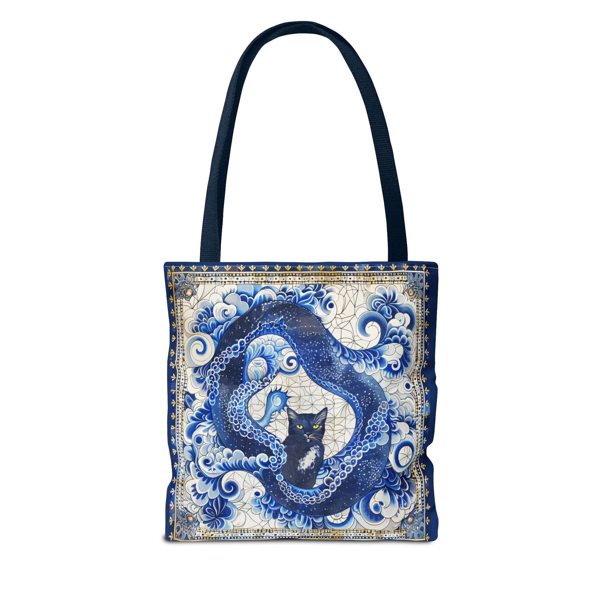 Serpent cat Tote Bag