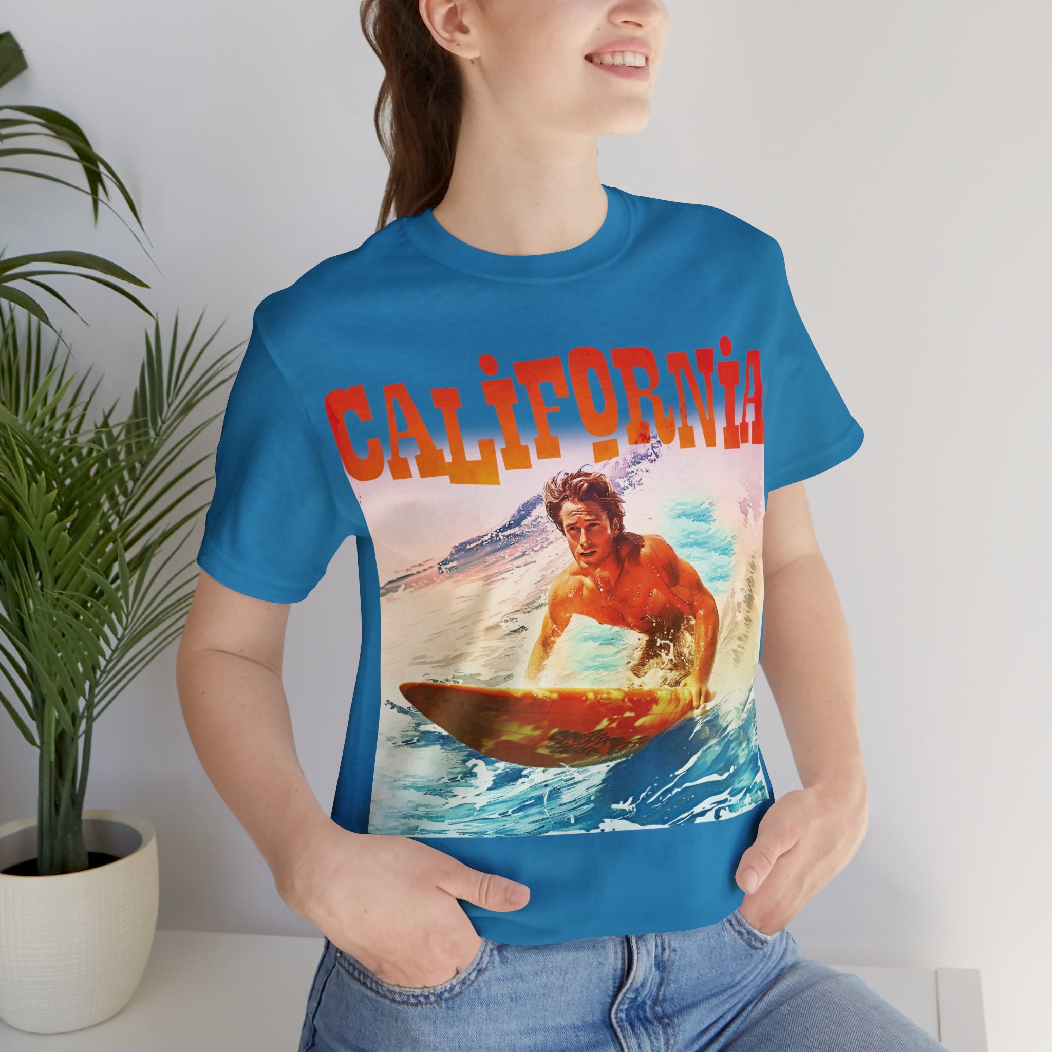 California surfer Unisex Jersey Short Sleeve Tee