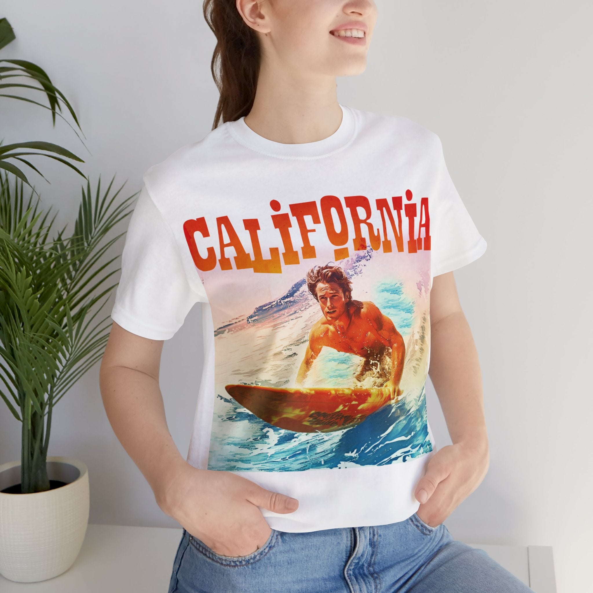 California surfer Unisex Jersey Short Sleeve Tee