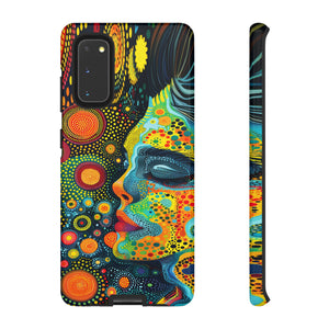 Phone Case, whimsical colorful design, Artistic design, Tough Case, Colorful whimsical fantasy design, iPhone 15, 14, 13, 12, 11, Samsung, Pixel