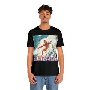 Ride the wave California Unisex Jersey Short Sleeve Tee