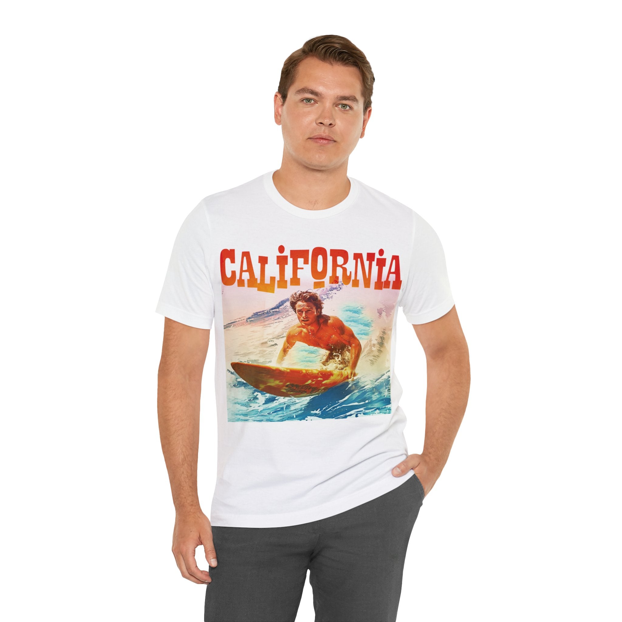 California surfer Unisex Jersey Short Sleeve Tee