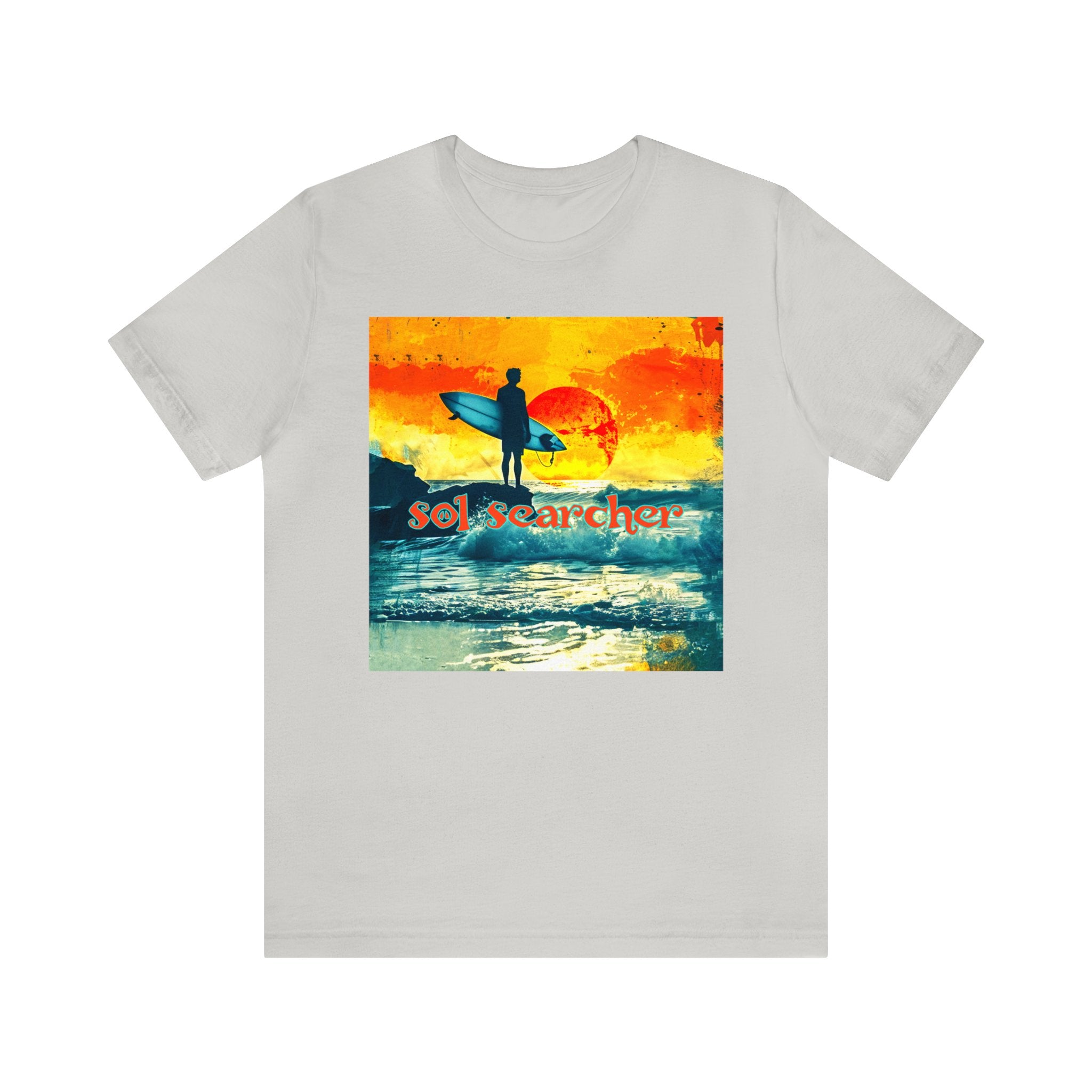 Sol Searcher sunset Unisex Jersey Short Sleeve Tee