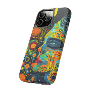 Phone Case, whimsical colorful design, Artistic design, Tough Case, Colorful whimsical fantasy design, iPhone 15, 14, 13, 12, 11, Samsung, Pixel