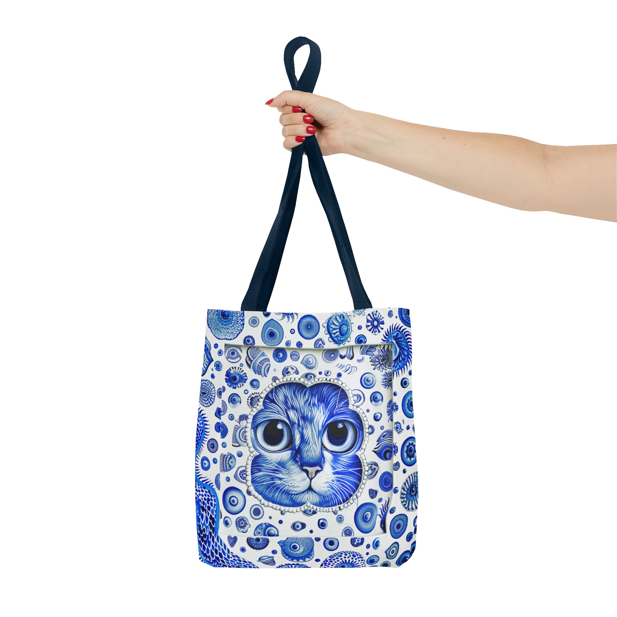 Peek a Book kitty Tote Bag