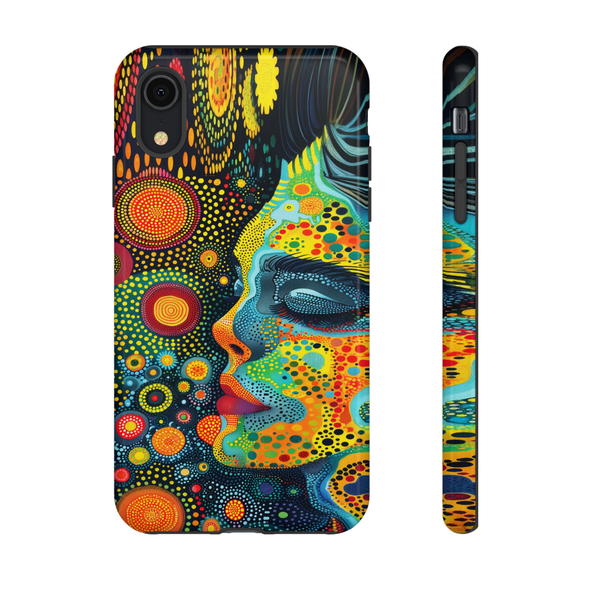 Phone Case, whimsical colorful design, Artistic design, Tough Case, Colorful whimsical fantasy design, iPhone 15, 14, 13, 12, 11, Samsung, Pixel