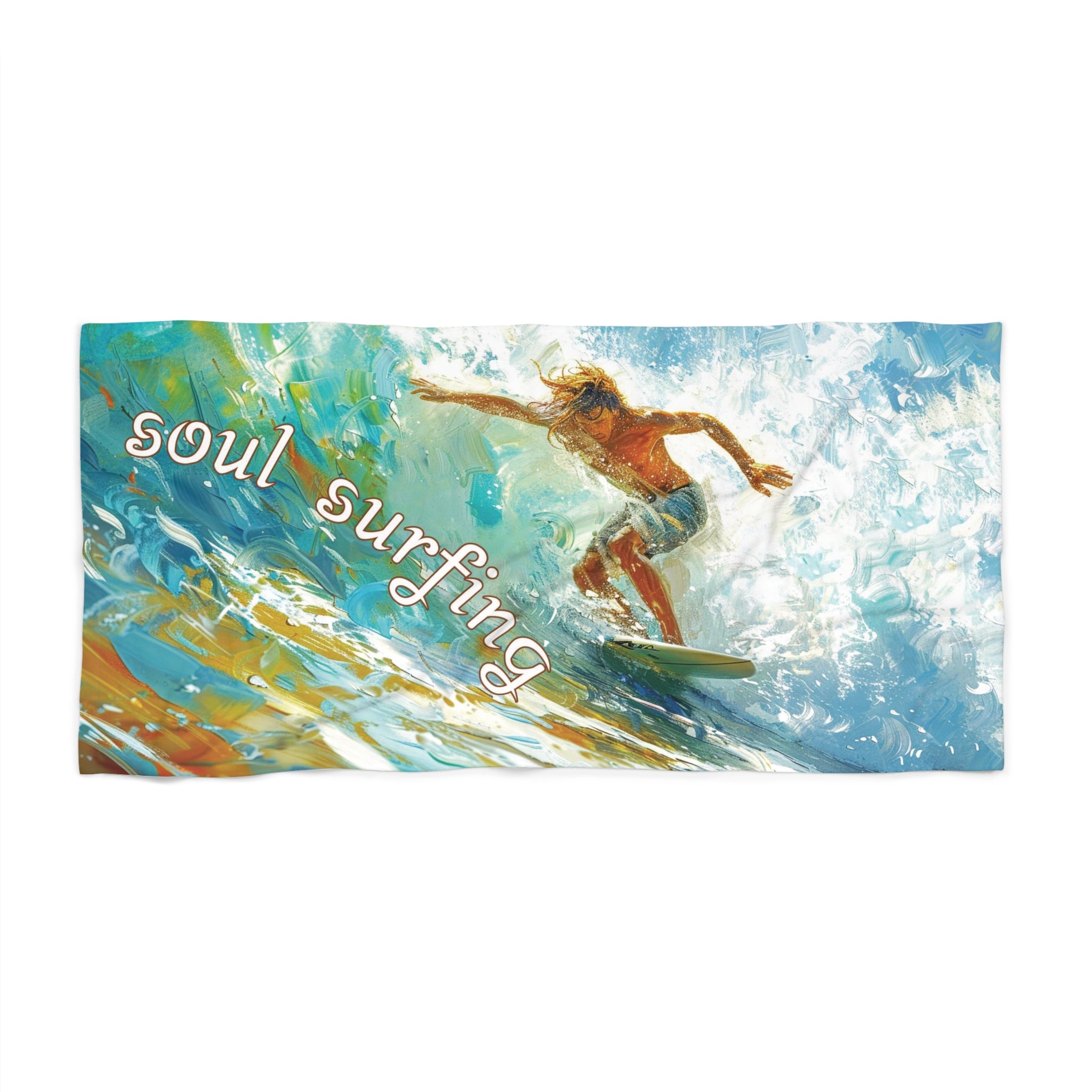Soul Surfing Beach Towel 36" x 72"