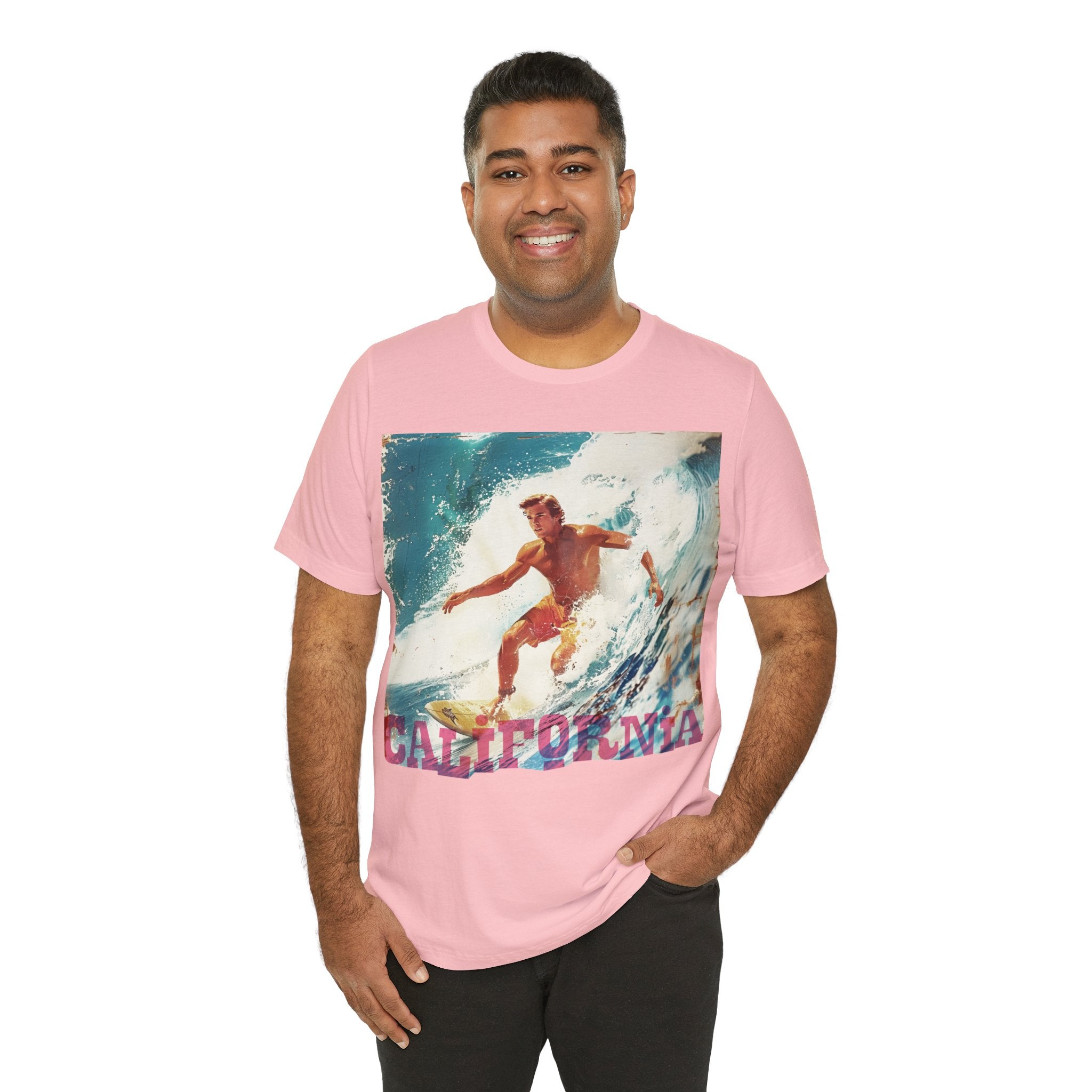 Ride the wave California Unisex Jersey Short Sleeve Tee