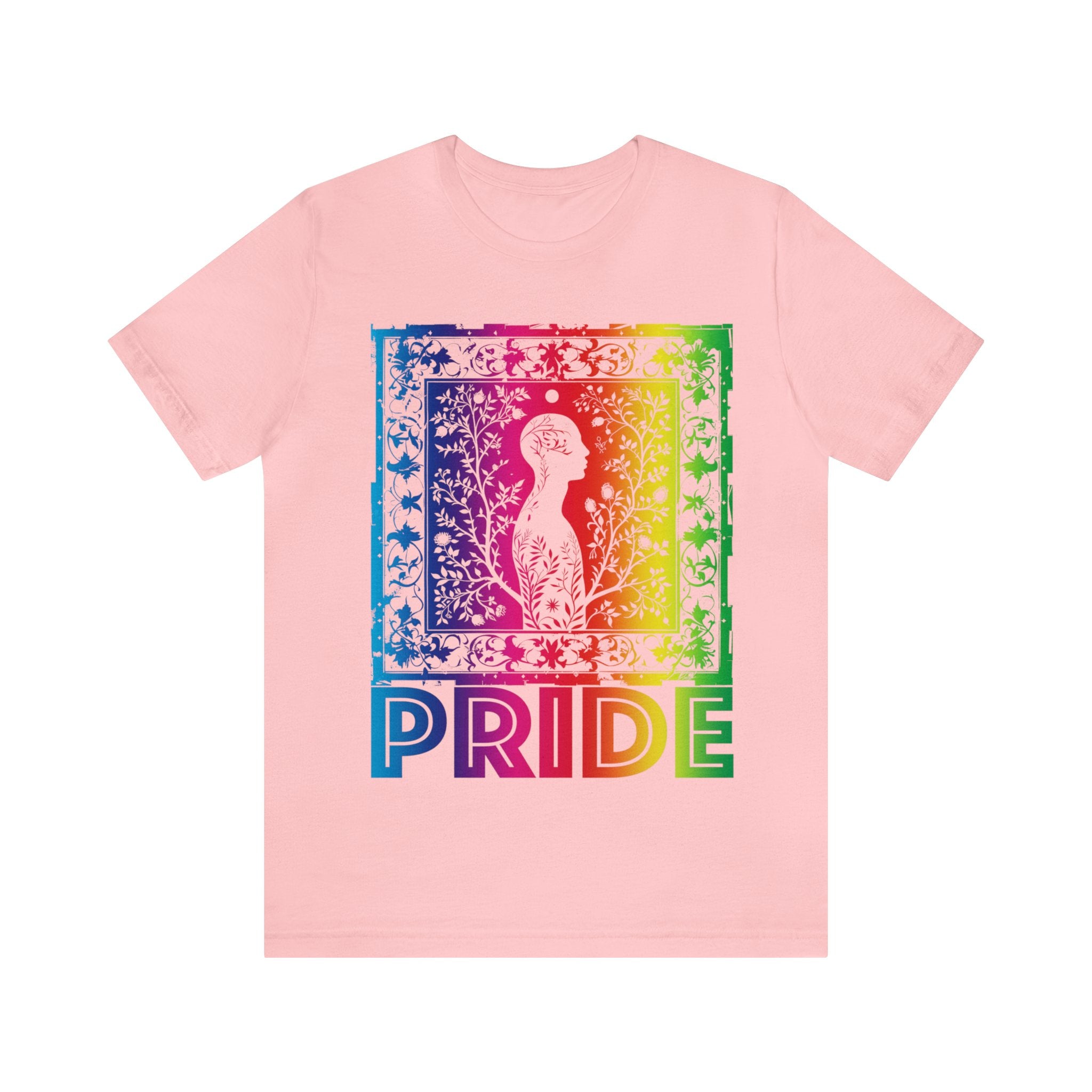 Pride Silhouette in 4 colors Unisex Jersey Short Sleeve Tee