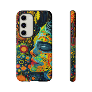 Phone Case, whimsical colorful design, Artistic design, Tough Case, Colorful whimsical fantasy design, iPhone 15, 14, 13, 12, 11, Samsung, Pixel