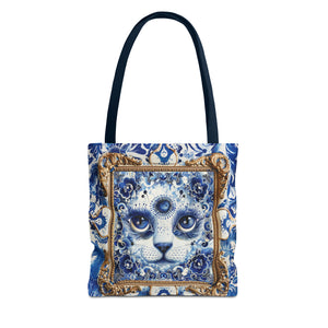 Third eye kitty Tote Bag