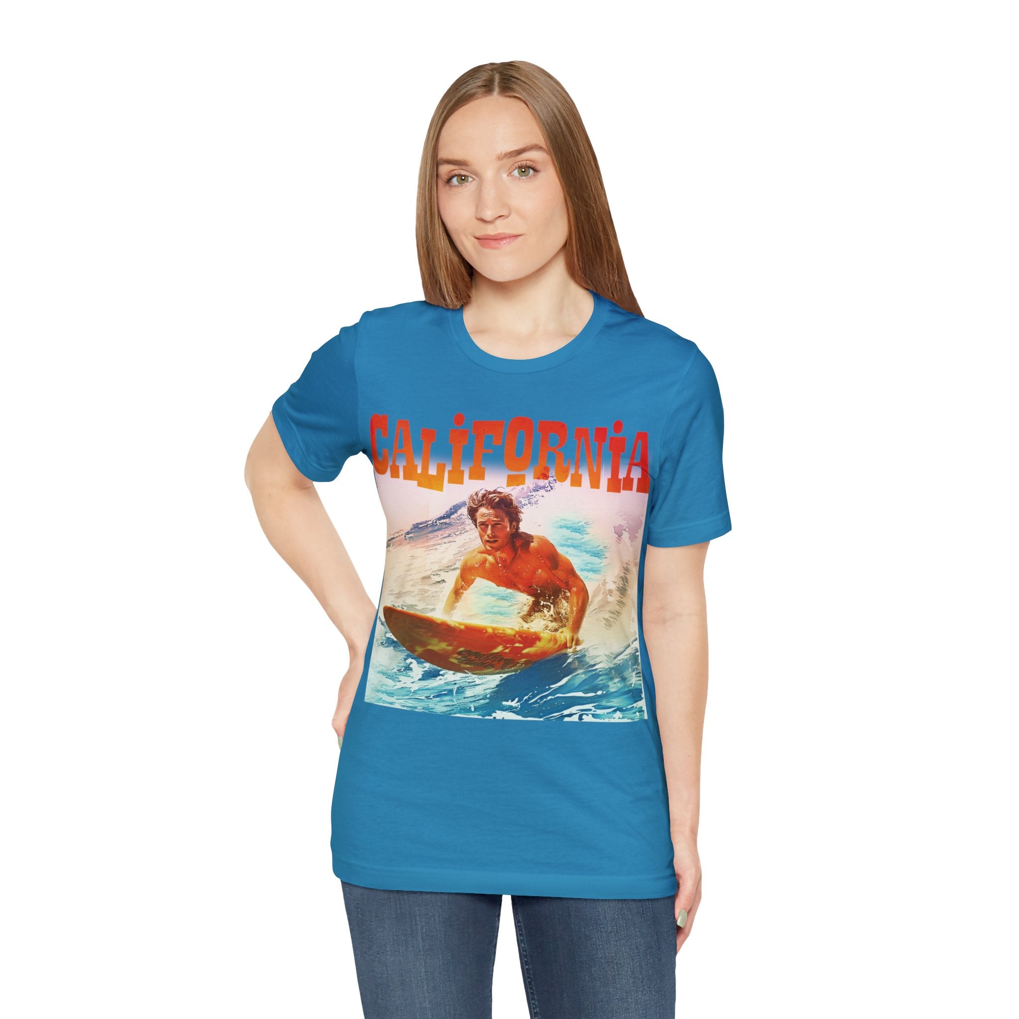 California surfer Unisex Jersey Short Sleeve Tee