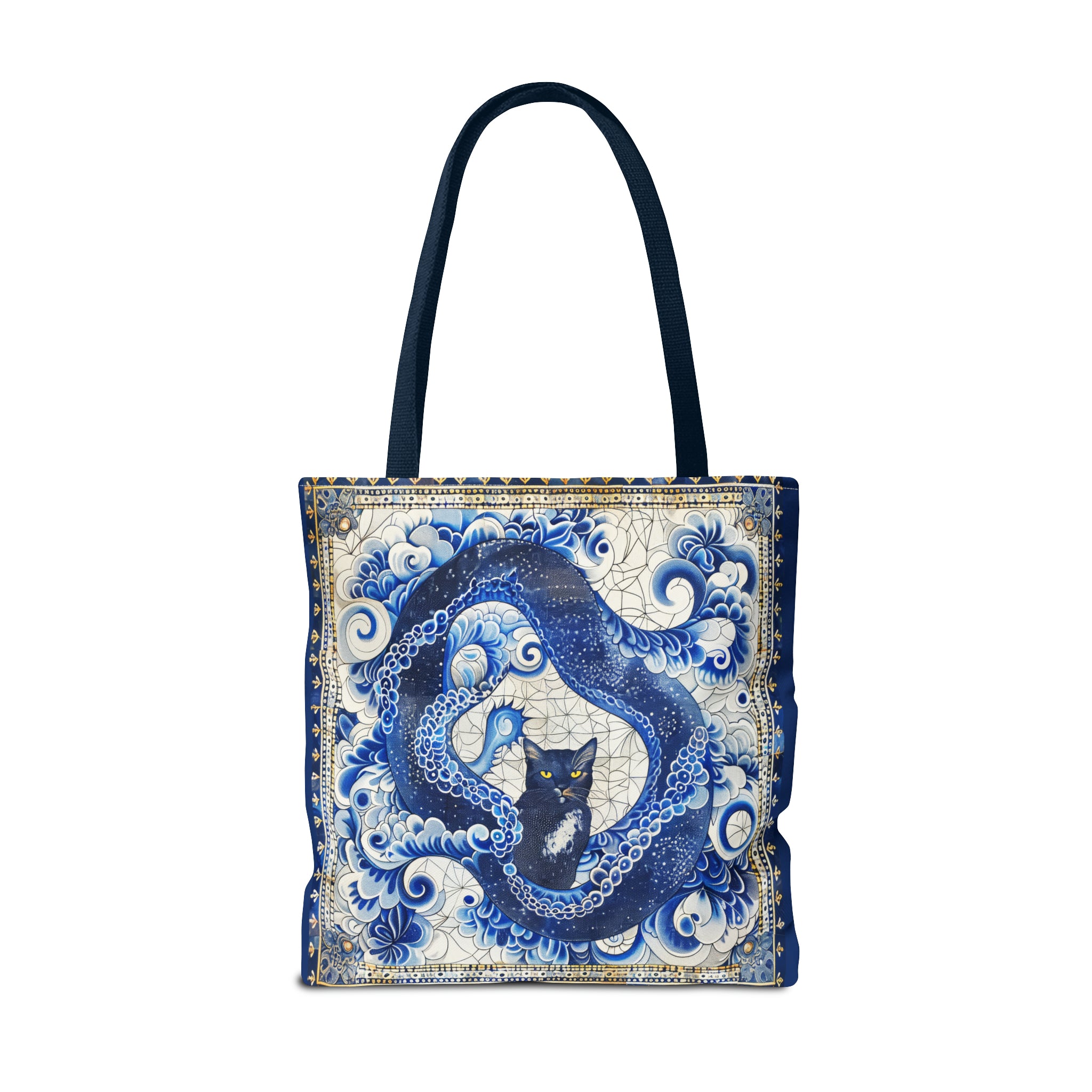 Serpent cat Tote Bag