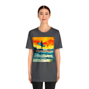 Sol Searcher sunset Unisex Jersey Short Sleeve Tee