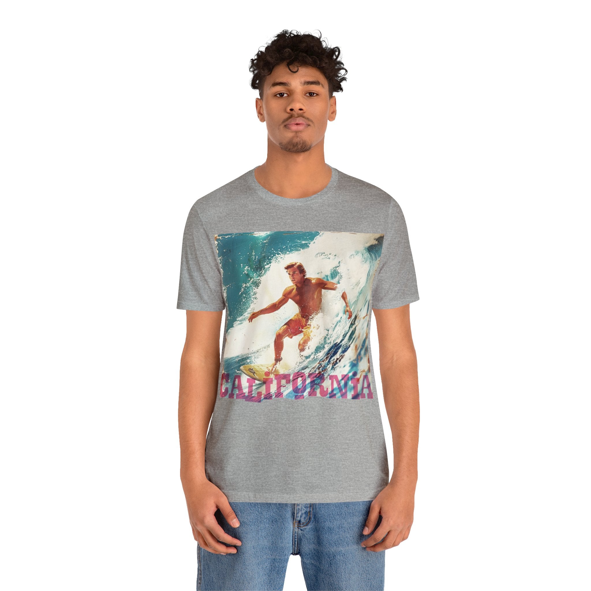 Ride the wave California Unisex Jersey Short Sleeve Tee