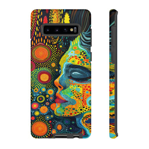 Phone Case, whimsical colorful design, Artistic design, Tough Case, Colorful whimsical fantasy design, iPhone 15, 14, 13, 12, 11, Samsung, Pixel