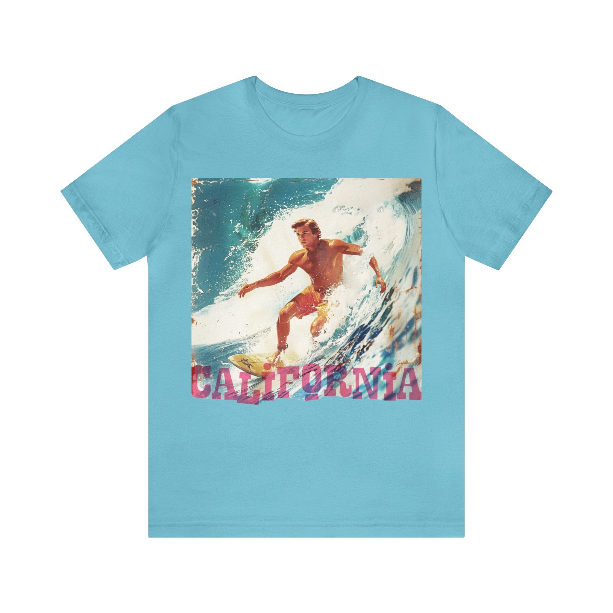 Ride the wave California Unisex Jersey Short Sleeve Tee