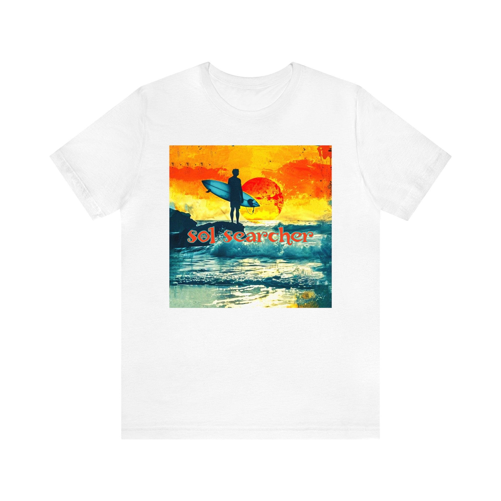 Sol Searcher sunset Unisex Jersey Short Sleeve Tee